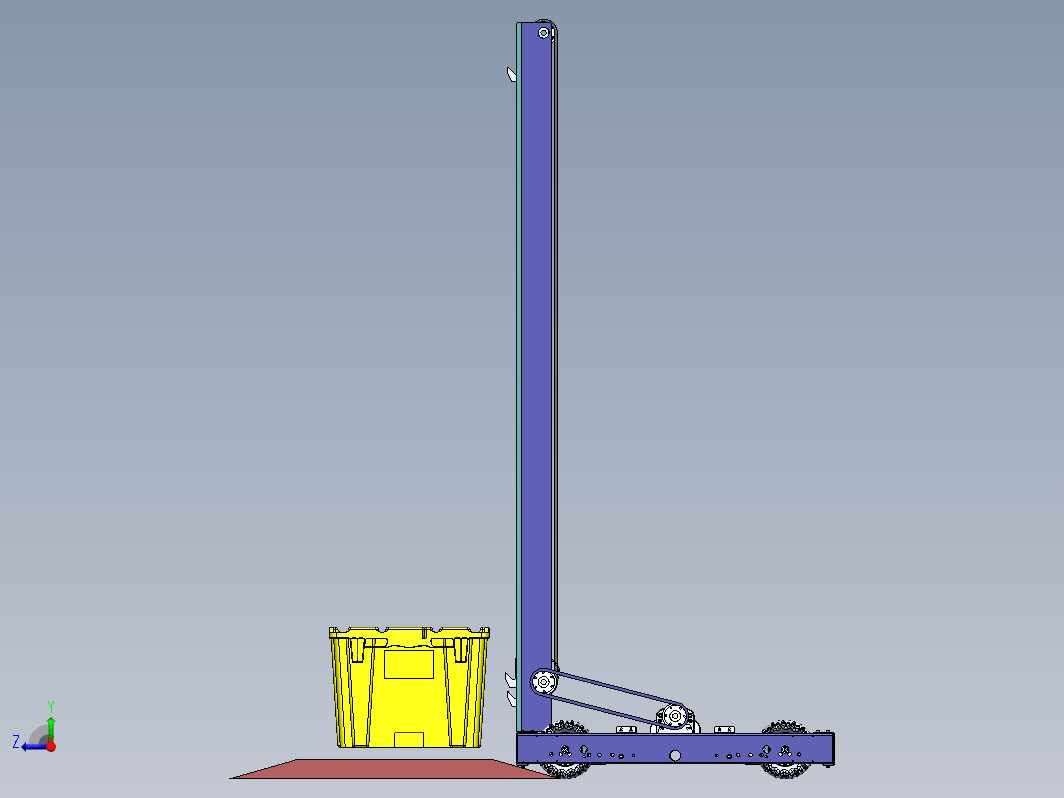 小型电动AGV 叉车