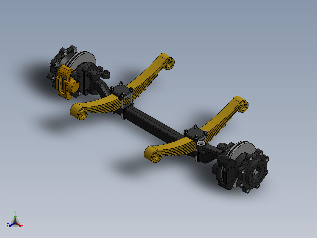 前桥卡车总成 Front Axle Truck