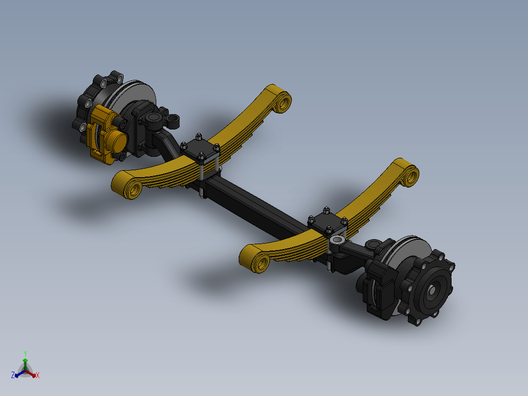 前桥卡车总成 Front Axle Truck