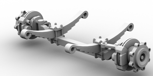 前桥卡车总成 Front Axle Truck缩略图