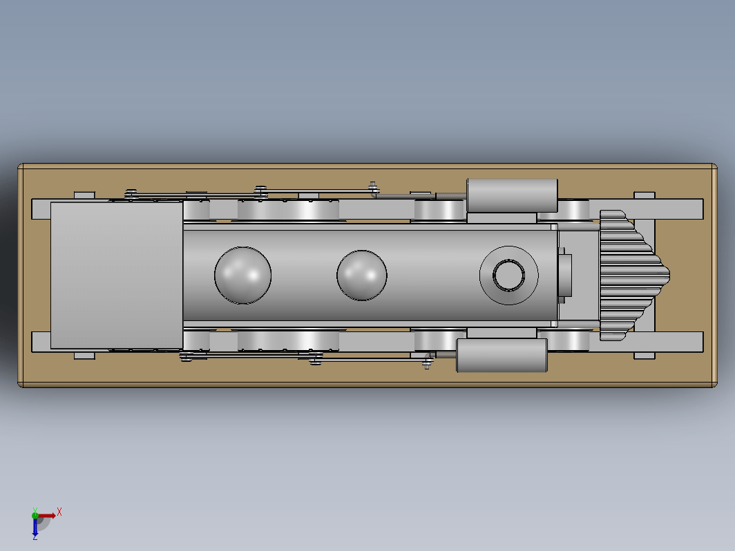 木制火车头玩具模型