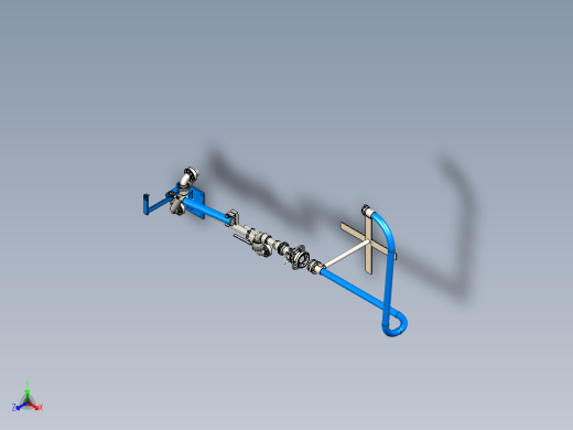软管结构3D图纸podporka缩略图