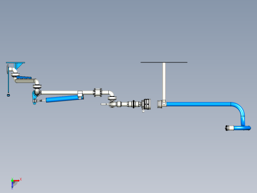 软管结构3D图纸podporka缩略图