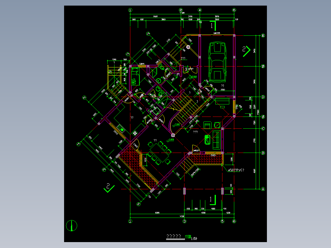 别墅排屋CAD-eee