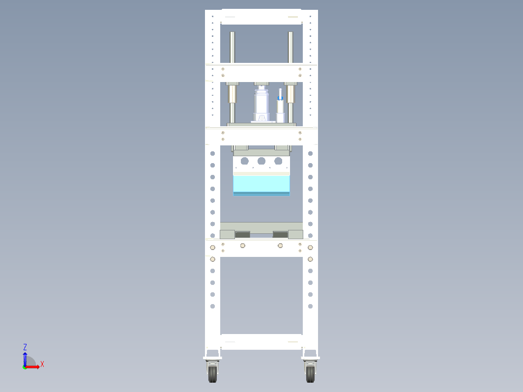 hydraulic press移动液压机