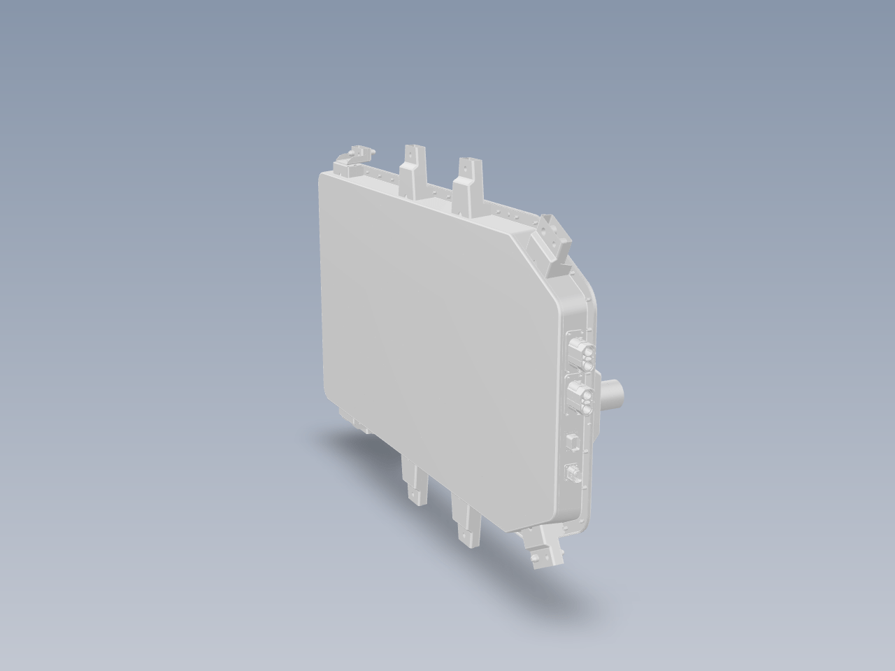 新能源电池的3D模型