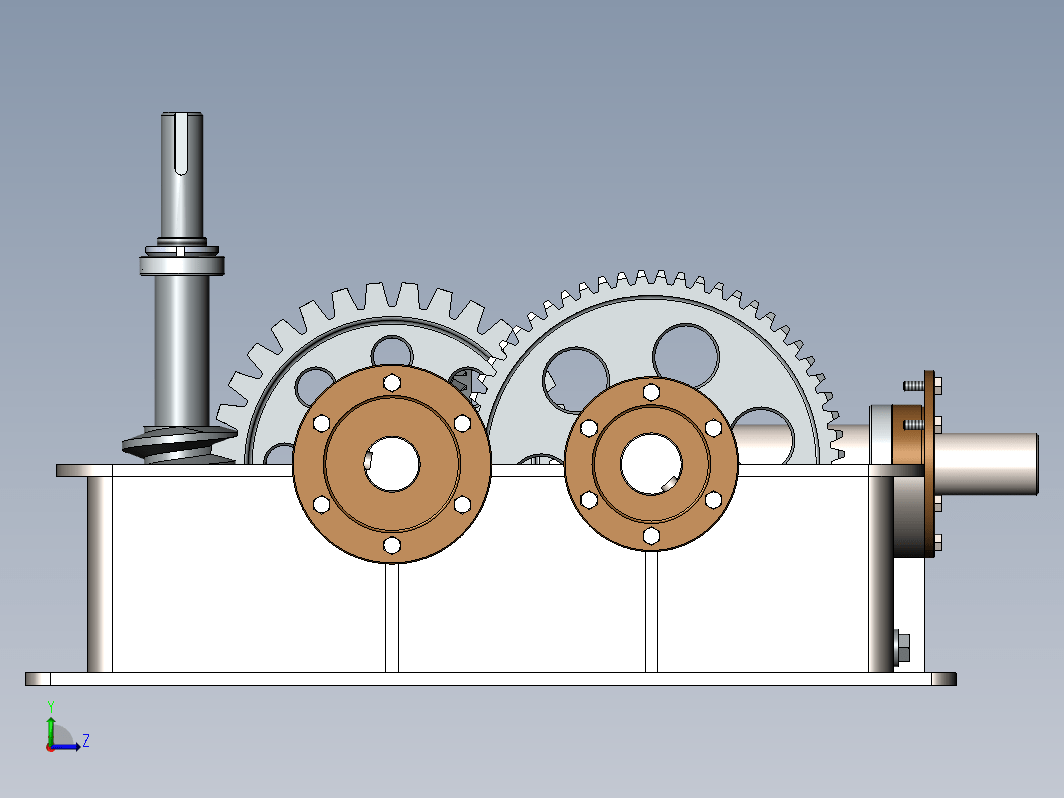 gearbox 变速箱 齿轮箱 传动箱