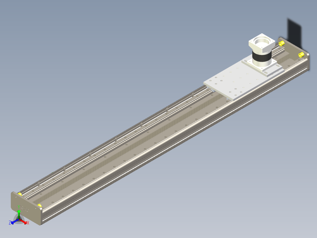 RDM17-1200齿轮齿条模组 负载300kg 大负载模组 RDM210齿轮齿条模组 桁架机器人