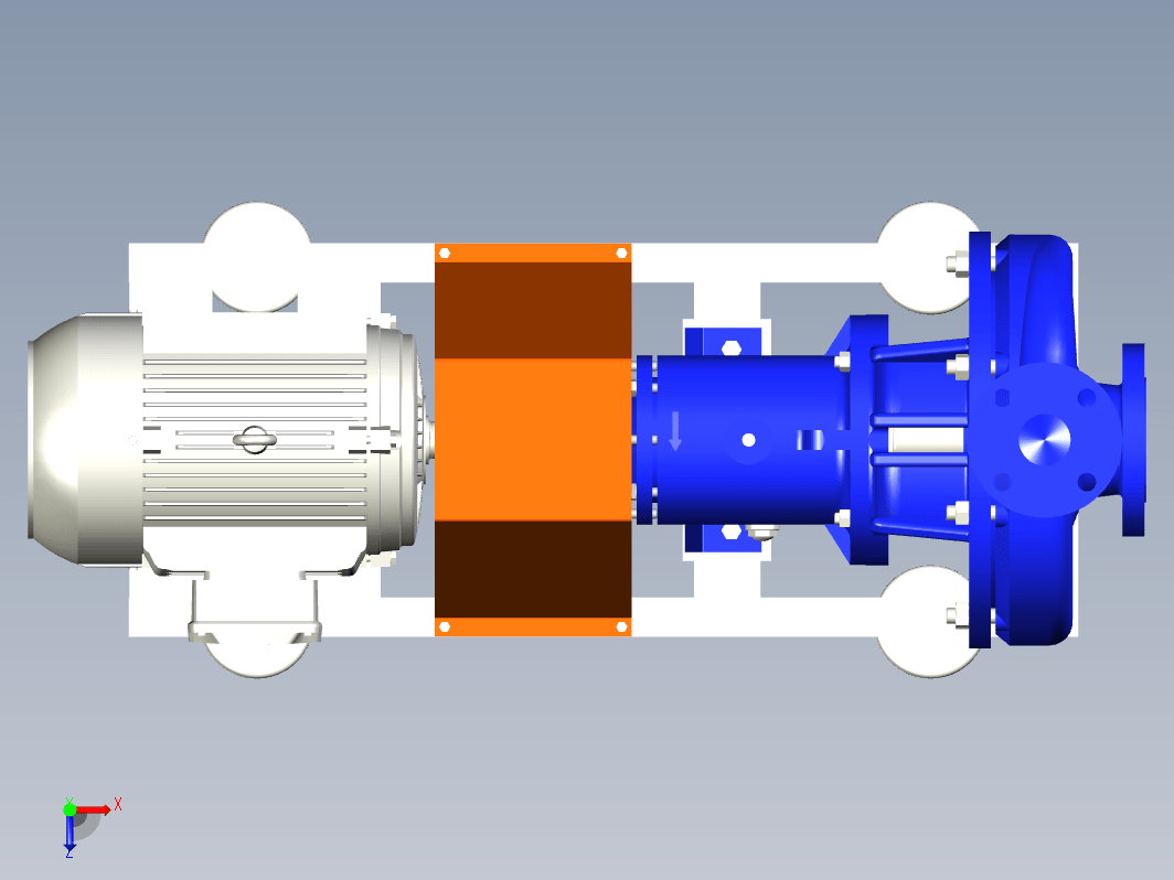 泵 centrifugal-pump-assembly-1 STP