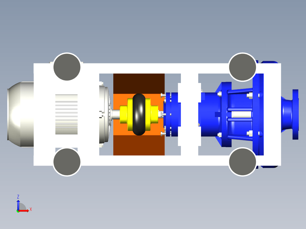 泵 centrifugal-pump-assembly-1 STP