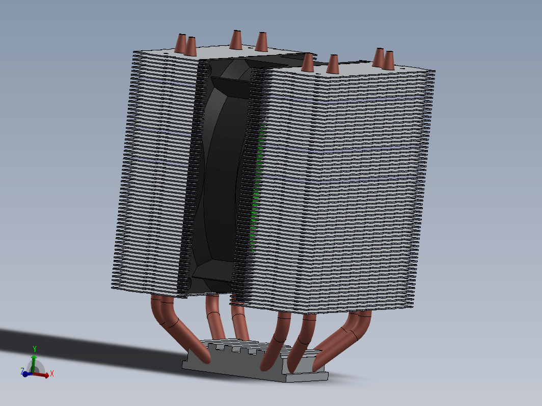 热管散热器CPU