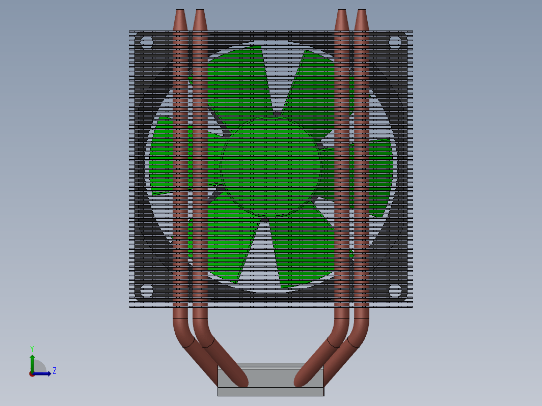 热管散热器CPU