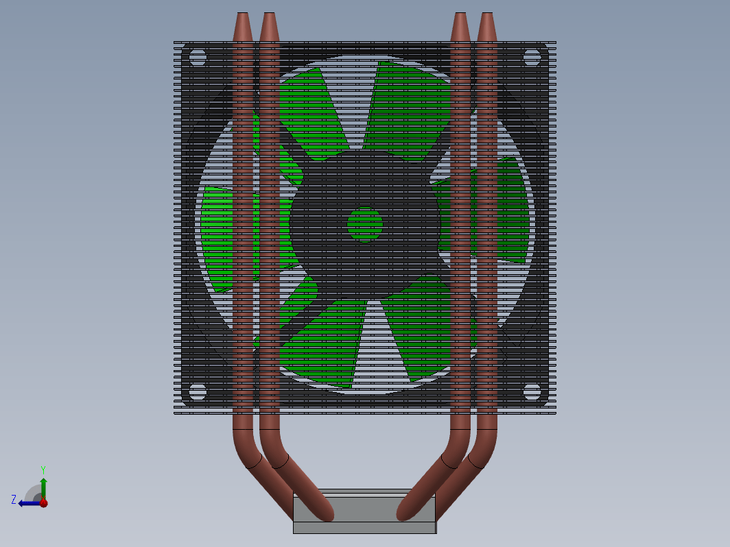 热管散热器CPU