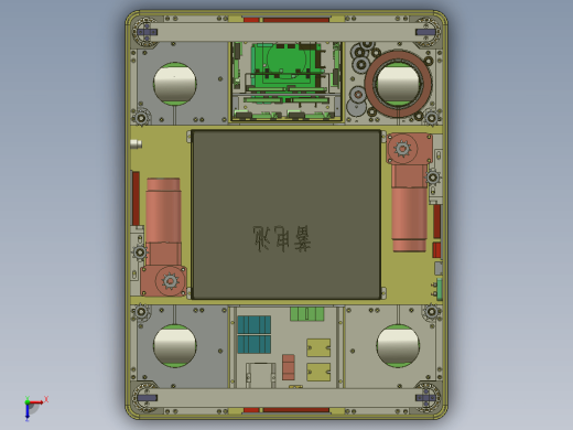 行业内最薄的一款AGV小车（顶升最大高度136+50=186mm）缩略图