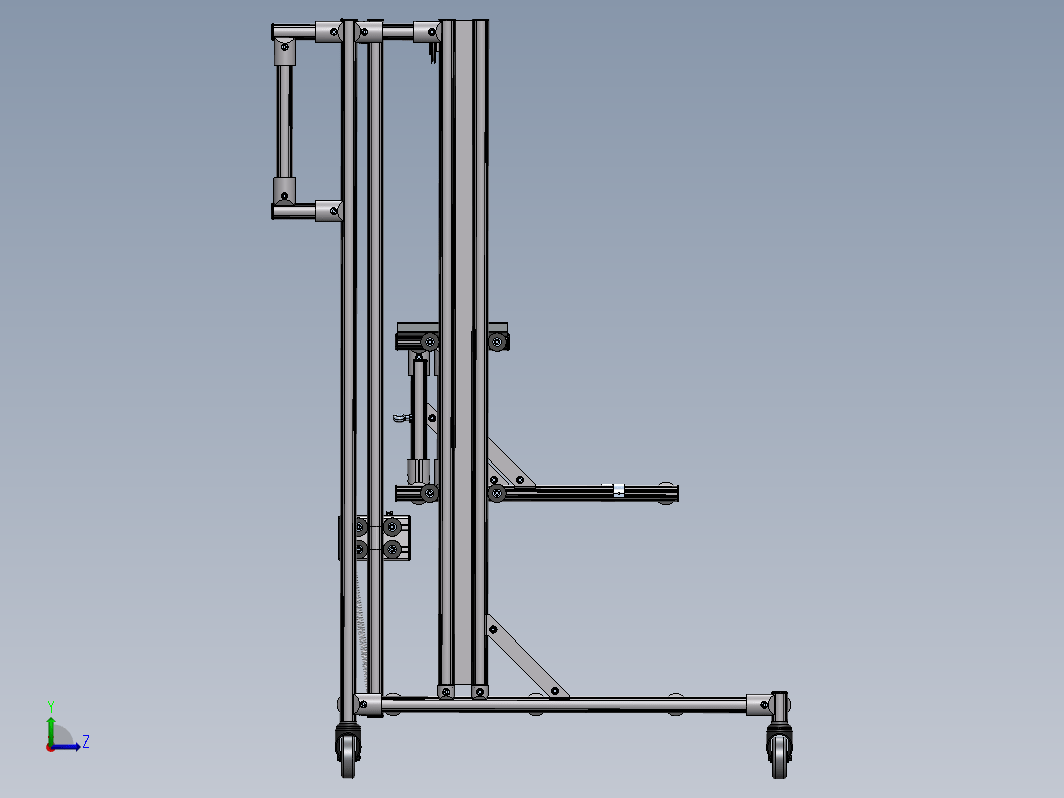 恒平推车 constant-level cart