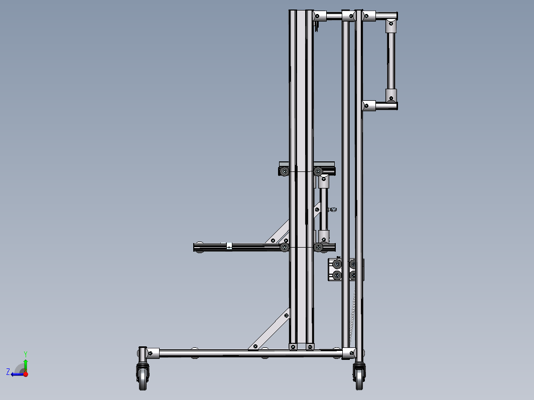 恒平推车 constant-level cart