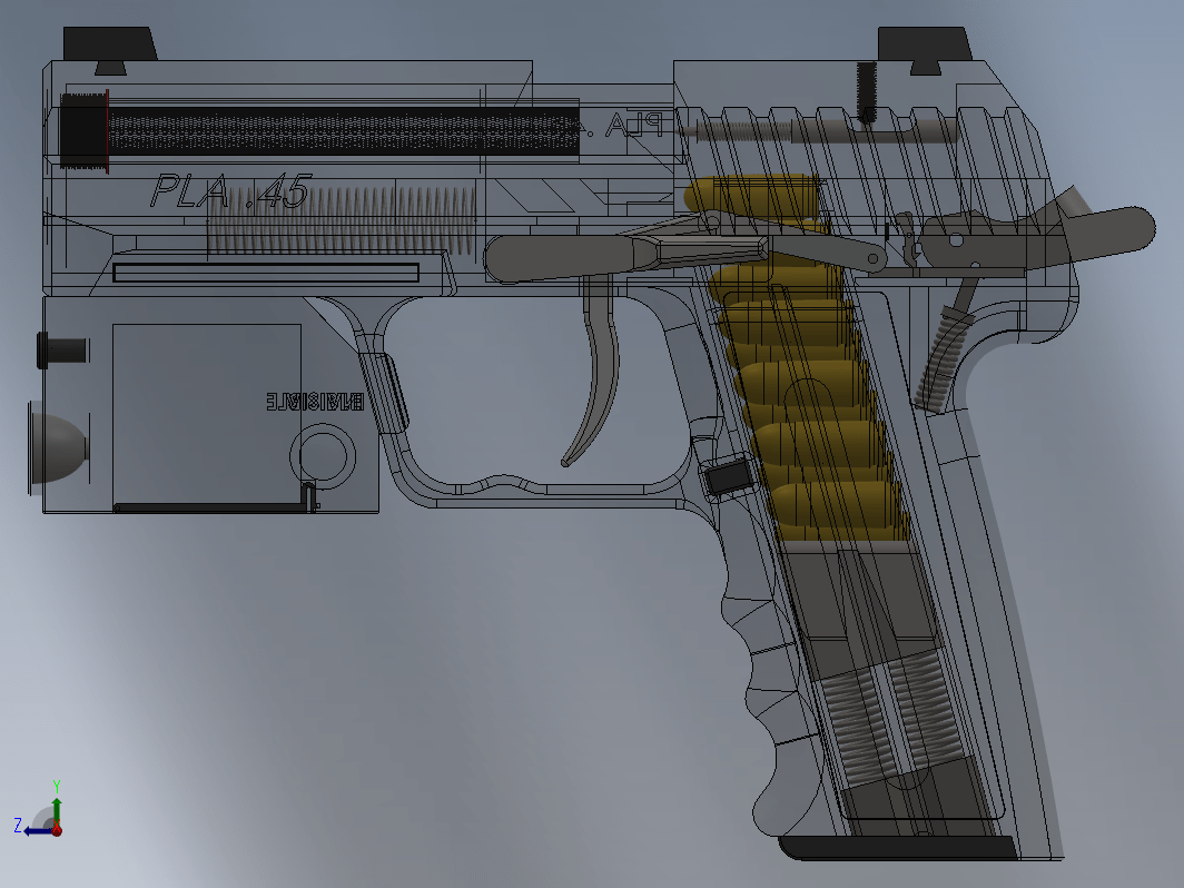 1069通用自动装填手枪