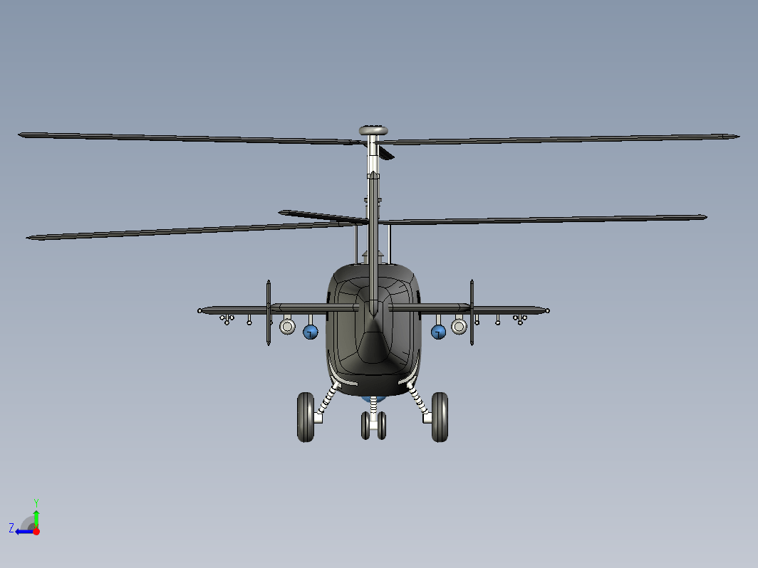 俄罗斯武装直升机 Kamov Ka-50 Ka-52