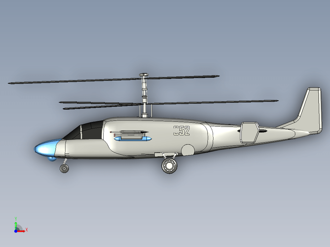 俄罗斯武装直升机 Kamov Ka-50 Ka-52