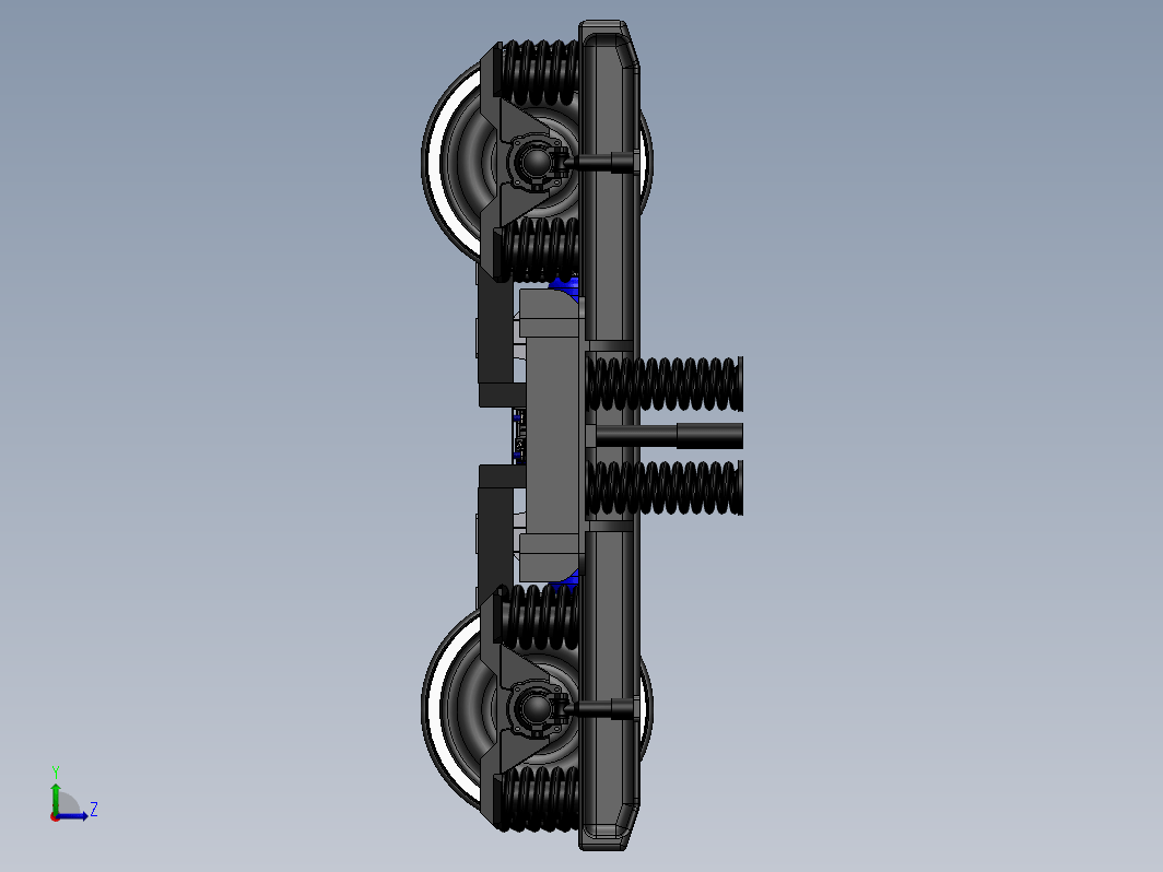 TCDD E68000电力机车转向架