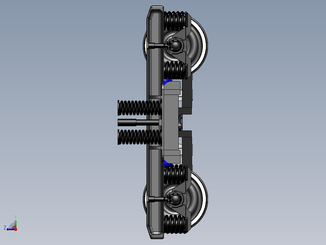 TCDD E68000电力机车转向架