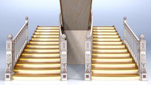 Stairs Azovo二层别墅楼梯缩略图