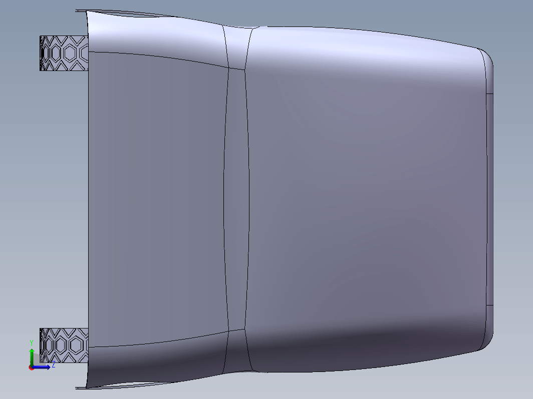 快递无人送货快递车三维SW2022带参+CAD+说明书