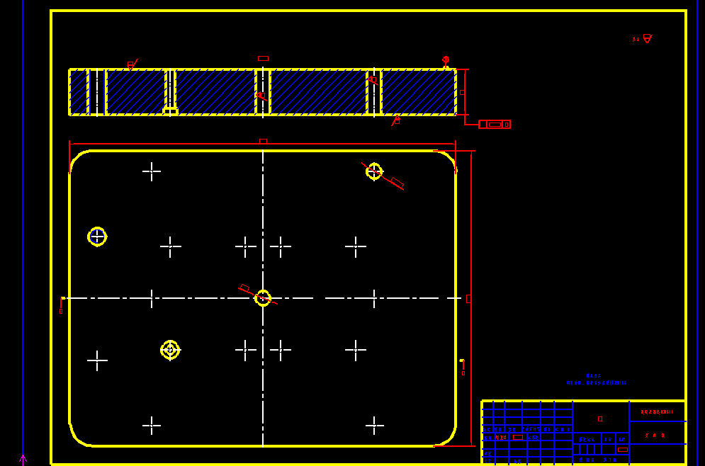 玩具的小零件塑料模具设计+说明书【双圆方盖】