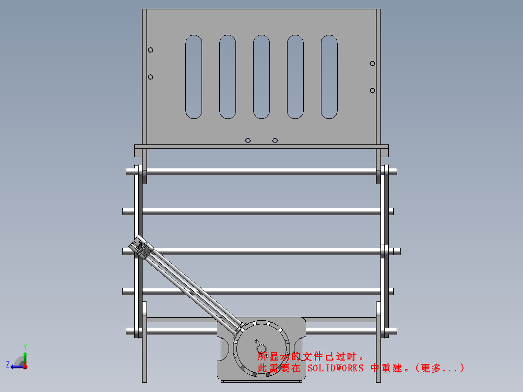 麦克纳姆轮升降小车结构 AGV Mecanum