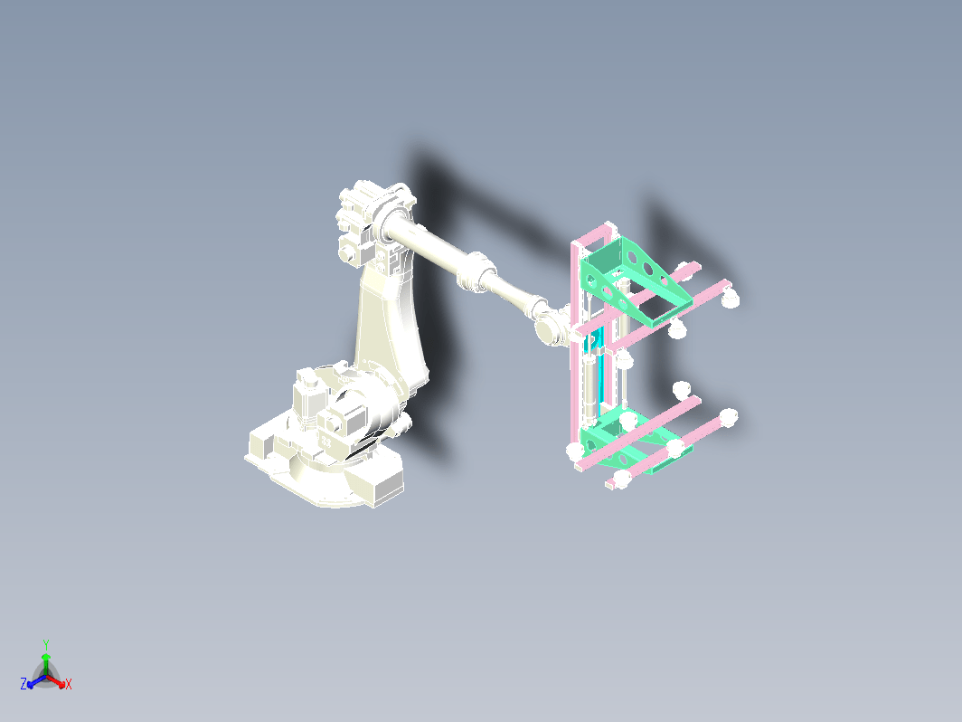 机器人塑料件真空抱具设计