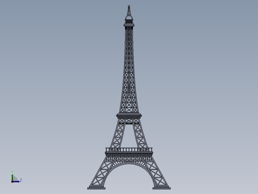 埃菲尔铁塔 The Eiffel Tower La Tour Eiffel