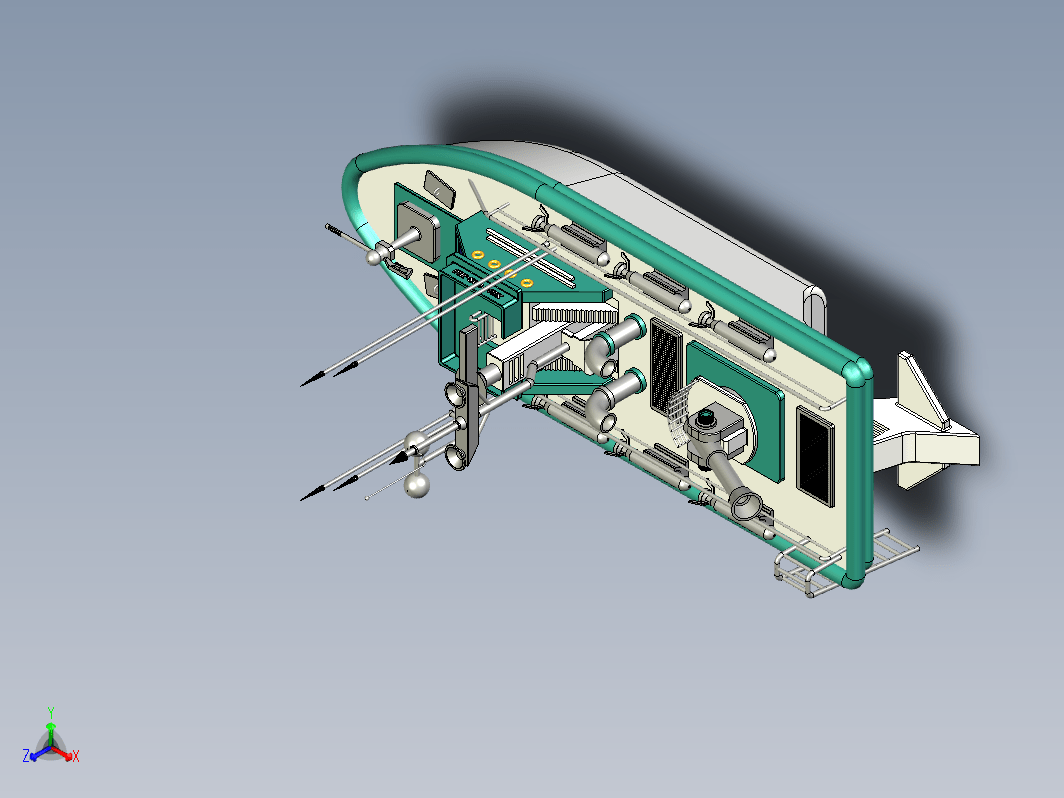 小型船舶造型 AZ-ZARRA