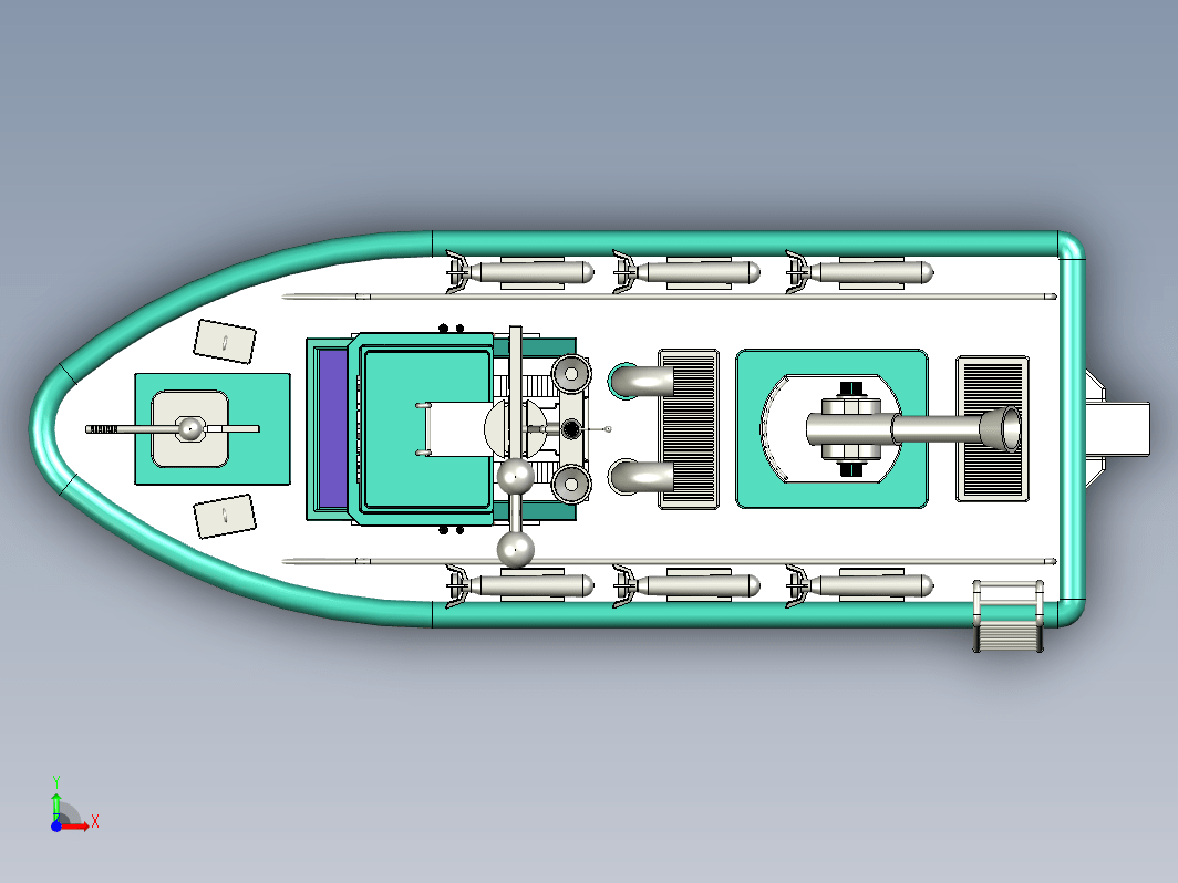 小型船舶造型 AZ-ZARRA