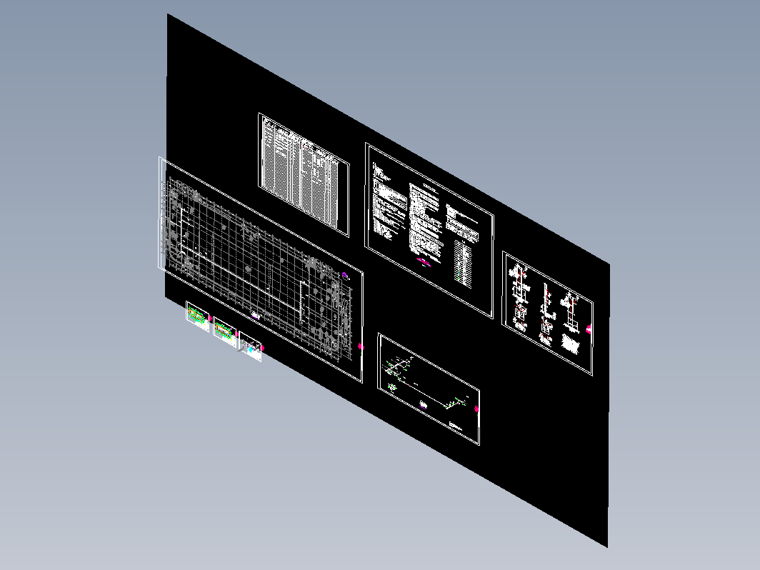 厂房空压站和压缩空气管道施工图