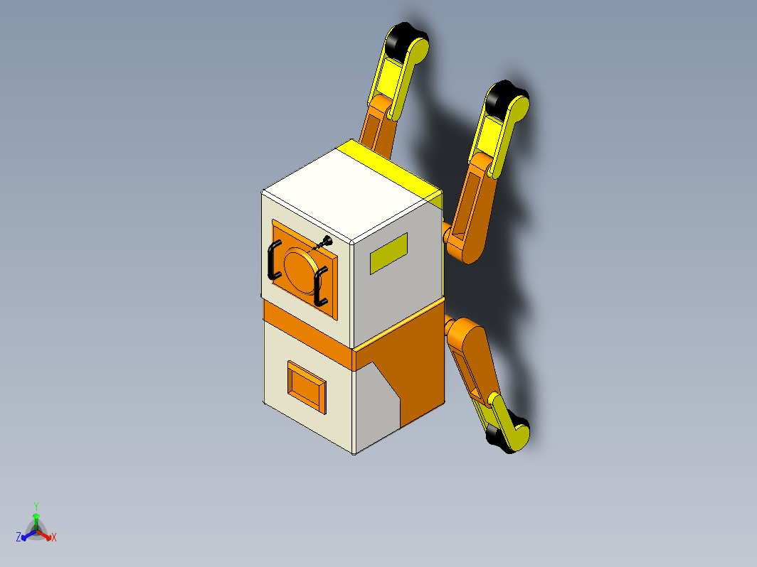 ROBO ORO玩具四轮四足机器人