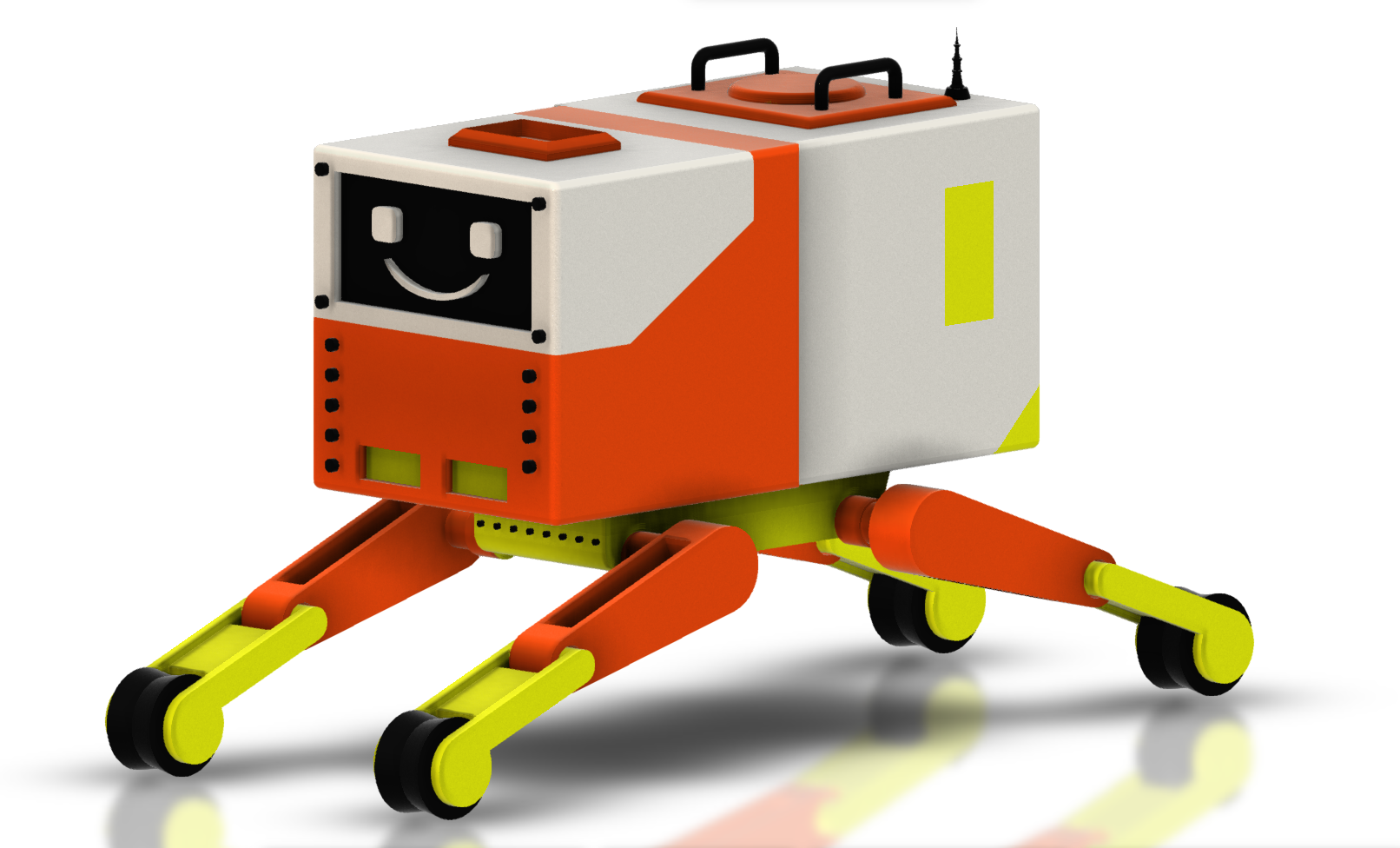 ROBO ORO玩具四轮四足机器人