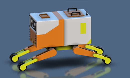 ROBO ORO玩具四轮四足机器人缩略图