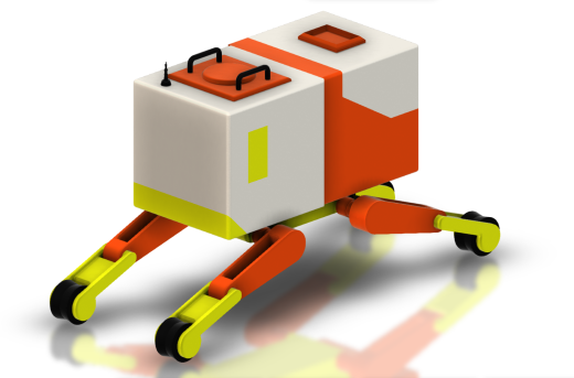 ROBO ORO玩具四轮四足机器人缩略图