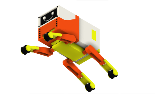 ROBO ORO玩具四轮四足机器人缩略图