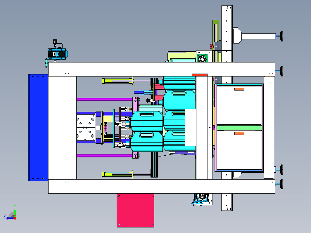 全自动饮料装箱包装机