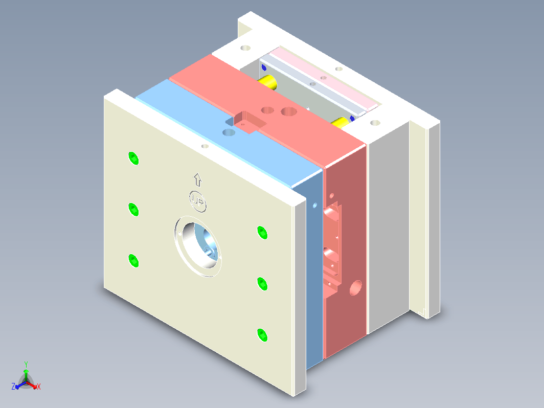 模具设计 12OPK001-LWB-0213