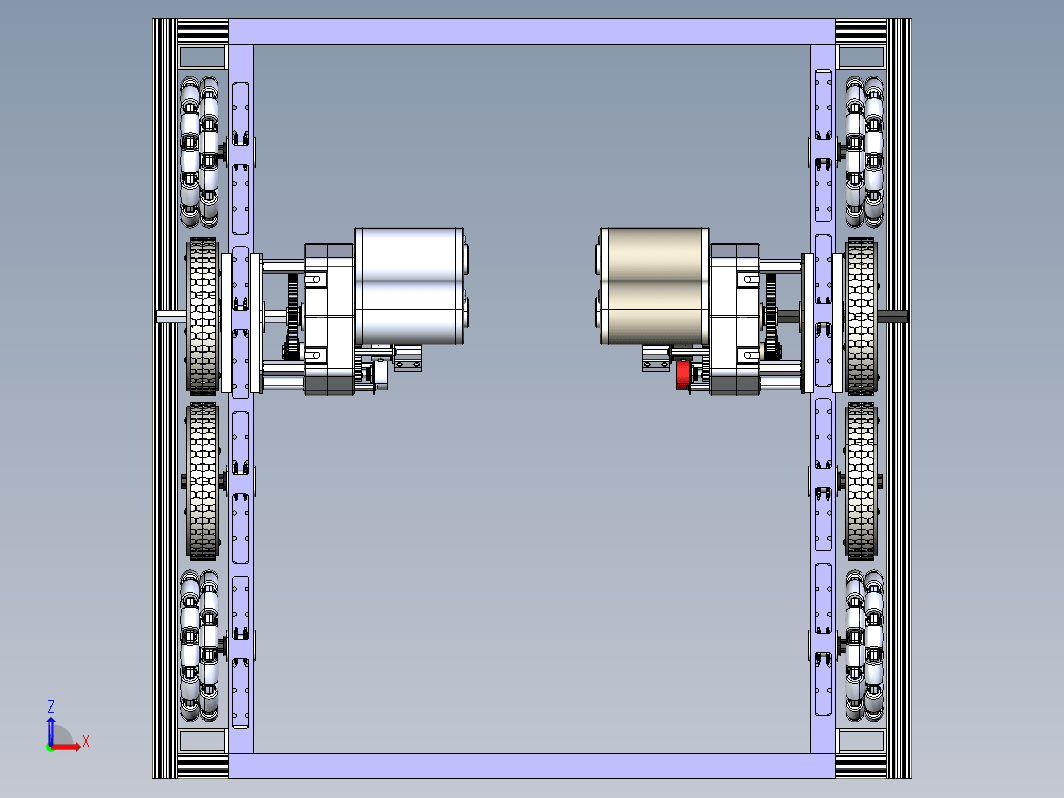 机器人车底盘 30x30 WCD 8WD