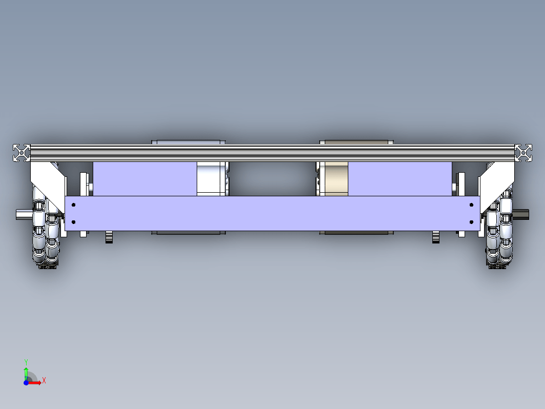 机器人车底盘 30x30 WCD 8WD