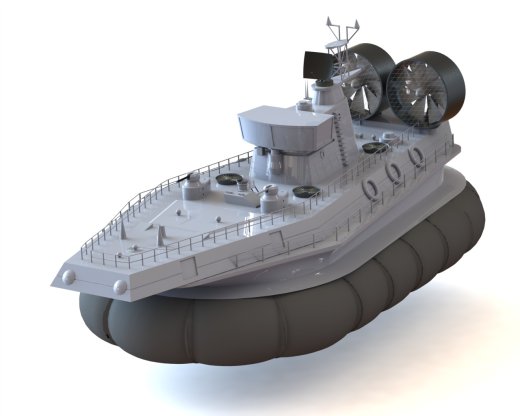 HOVER CRAFT气垫船造型缩略图