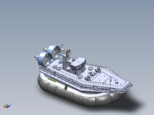 HOVER CRAFT气垫船造型缩略图