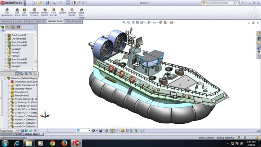 HOVER CRAFT气垫船造型缩略图
