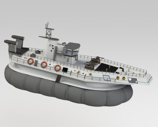 HOVER CRAFT气垫船造型缩略图