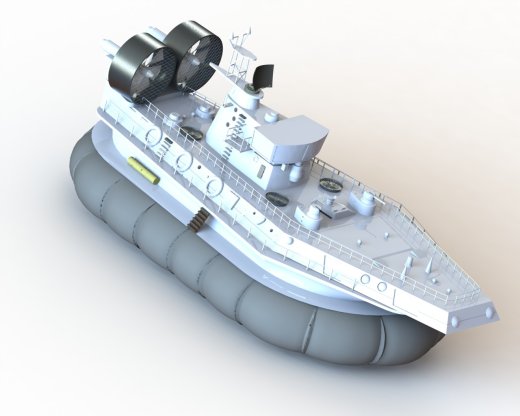 HOVER CRAFT气垫船造型缩略图
