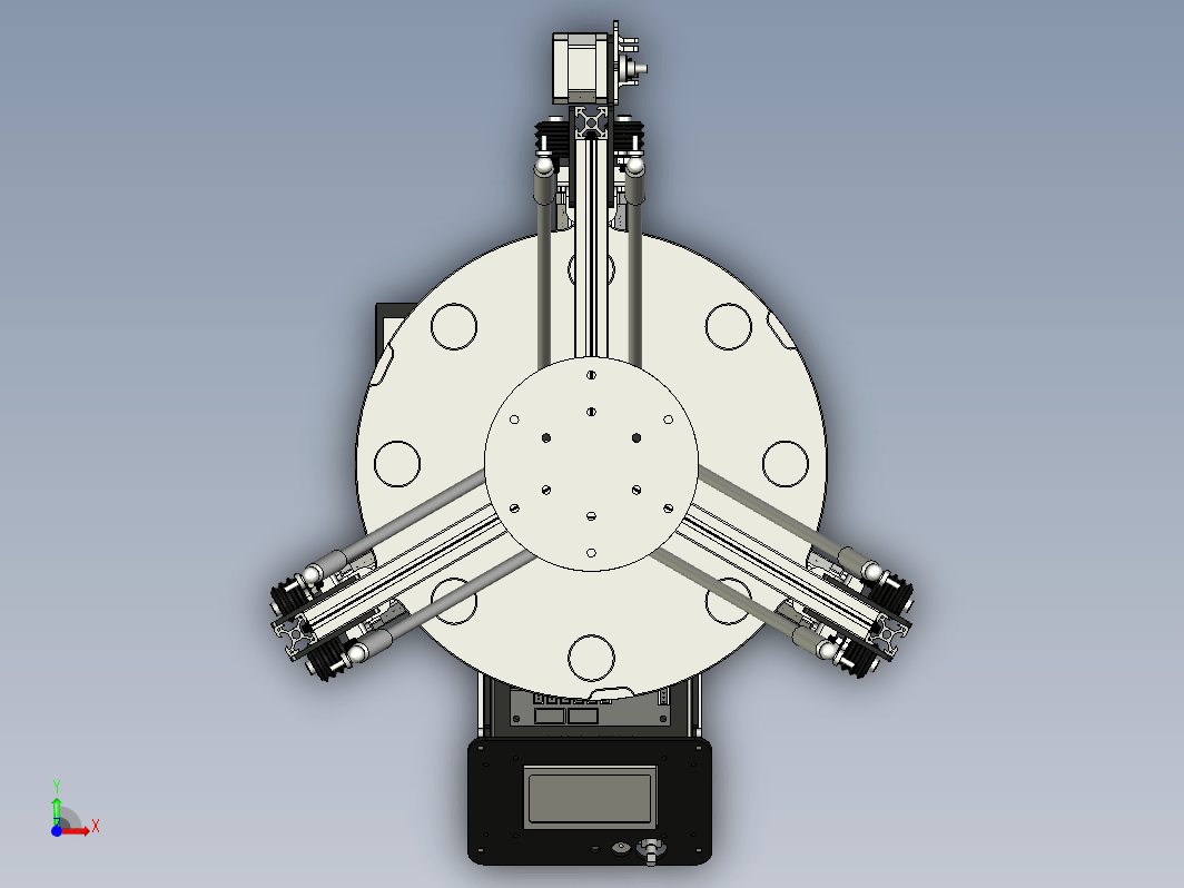 bel-amd三角架式3D打印机结构