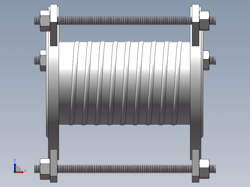 DN100波纹补偿器